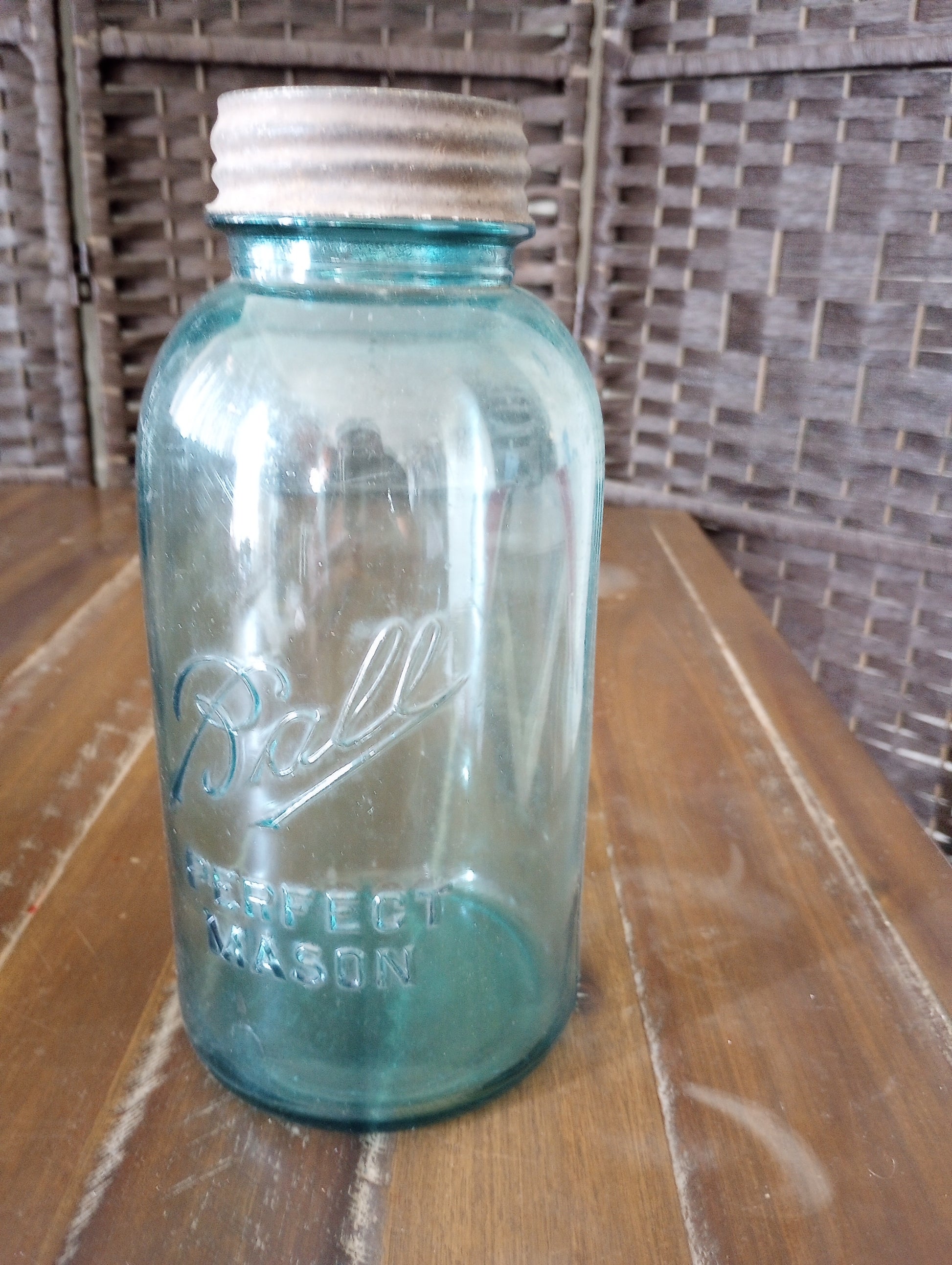 Antique Ball Mason Jar #12 on Bottom