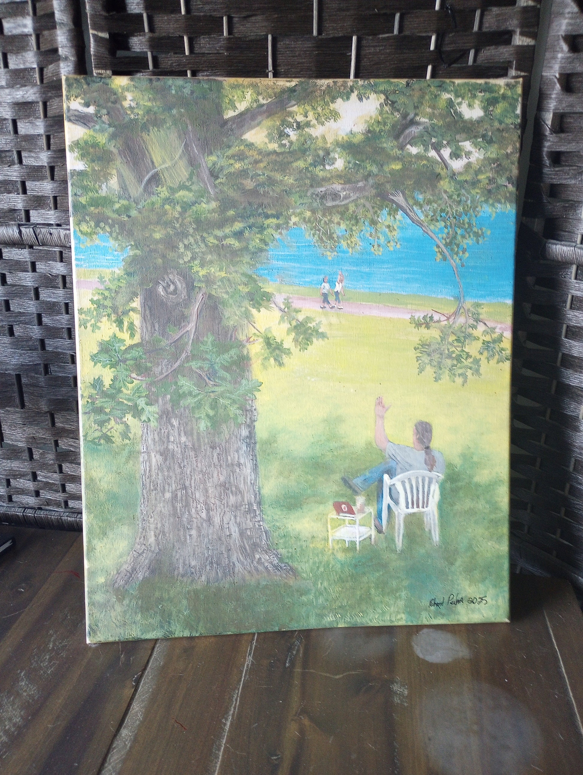 Painting signed by artist