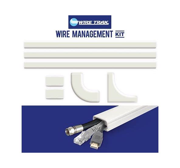 Wire Trak Brand Wire Management Kit